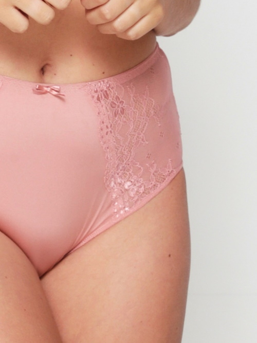 LingaDore Daily Maxi Slip antique rose high brief