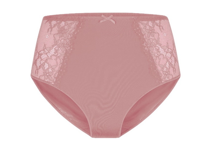 LingaDore Daily Maxi Slip antique rose high brief