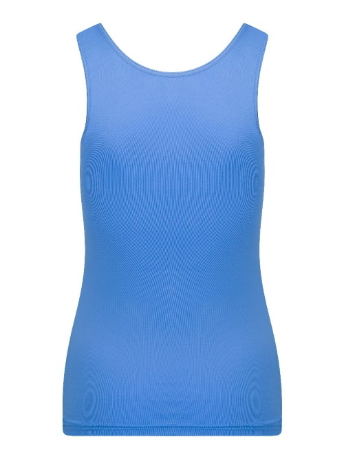 RJ Bodywear Pure Color blauw dames hemd