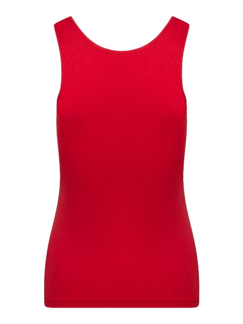 RJ Bodywear Pure Color donker rood dames hemd