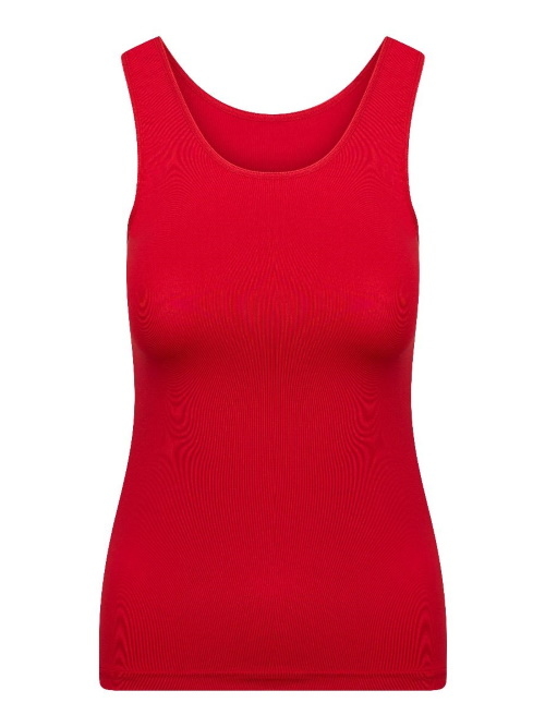 RJ Bodywear Pure Color donker rood dames hemd