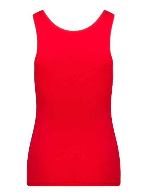 RJ Bodywear Pure Color rood dames hemd
