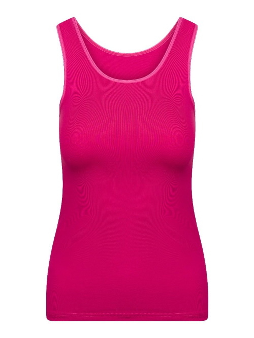 RJ Bodywear Pure Color fuchsia dames hemd