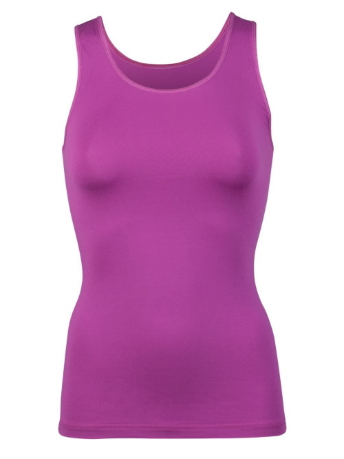 RJ Bodywear Pure Color cyclaam roze dames hemd