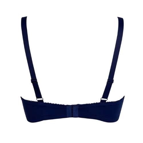 After Eden D-Cup & Up Marinte blauw/zwart voorgevormde bh