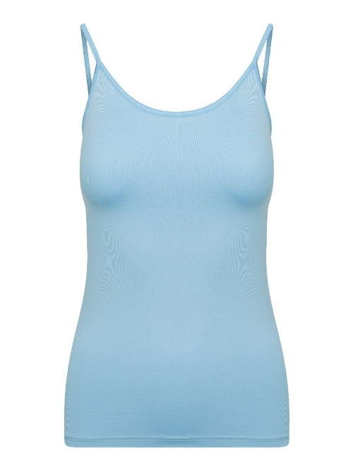 RJ Bodywear Pure Color baby blauw spaghetti top