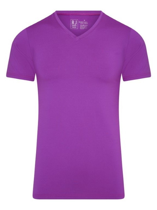 RJ Bodywear Men Pure Color cyclaam roze shirt