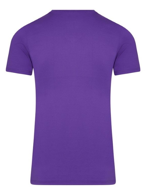 RJ Bodywear Men Pure Color paars shirt