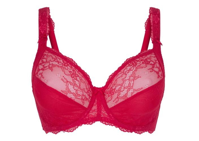LingaDore Daily Full Coverage rood niet voorgevormde bh