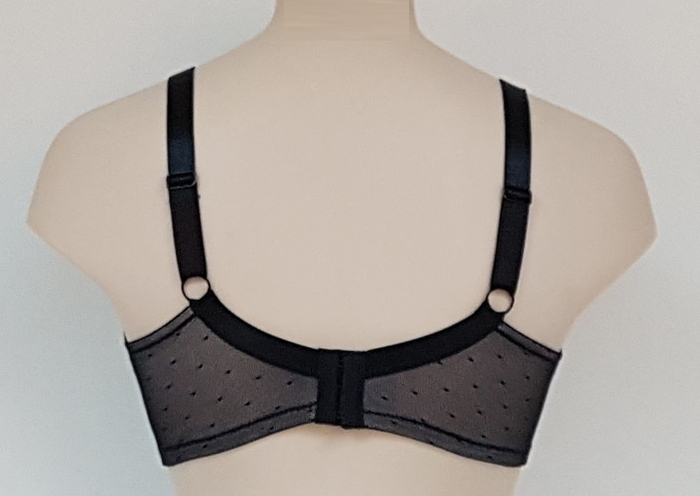 Elbrina Valerie Glamour donker grijs voorgevormde bh