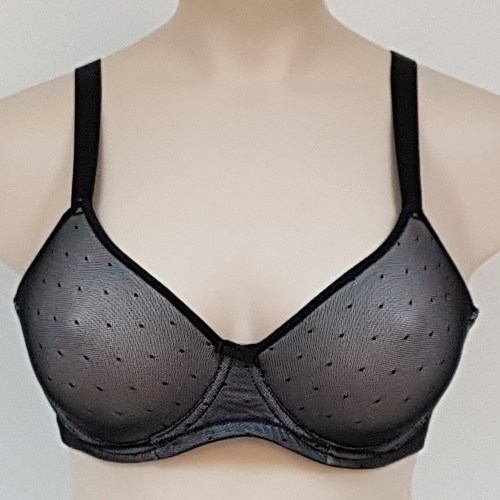 Elbrina Valerie Glamour donker grijs voorgevormde bh