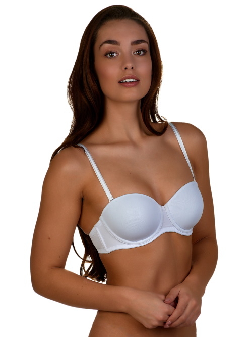 After Eden Strapless wit voorgevormde bh