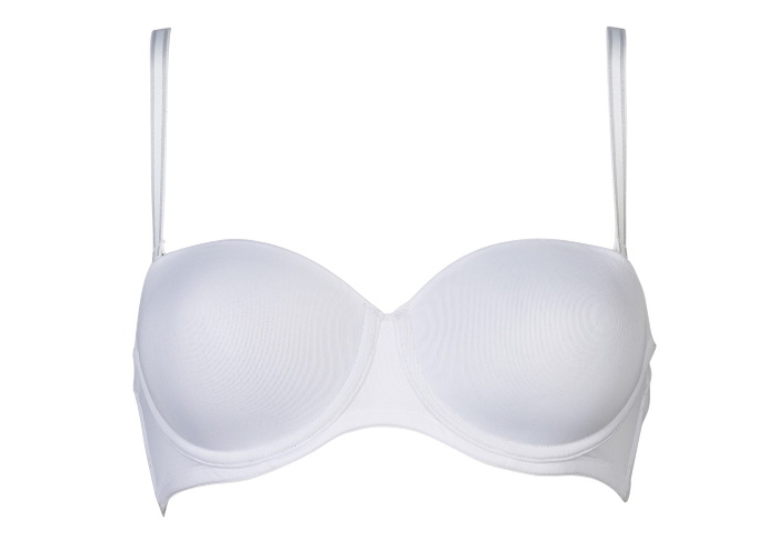 After Eden Strapless wit voorgevormde bh