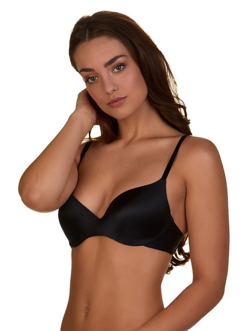 My Basic by After Eden Silky zwart voorgevormde bh