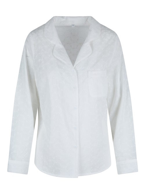 LingaDore Night Broderie off white nachthemd
