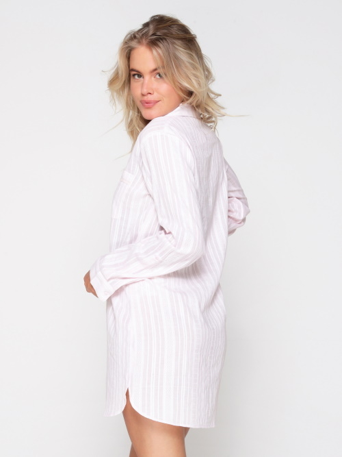 LingaDore Night Orchid Ice pastel roze nachthemd