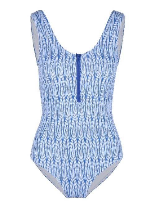 LingaDore Beach Shade Of Blue wit/blauw badpak