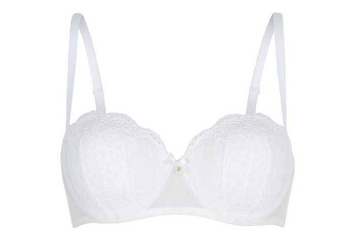LingaDore Snow White wit voorgevormde bh