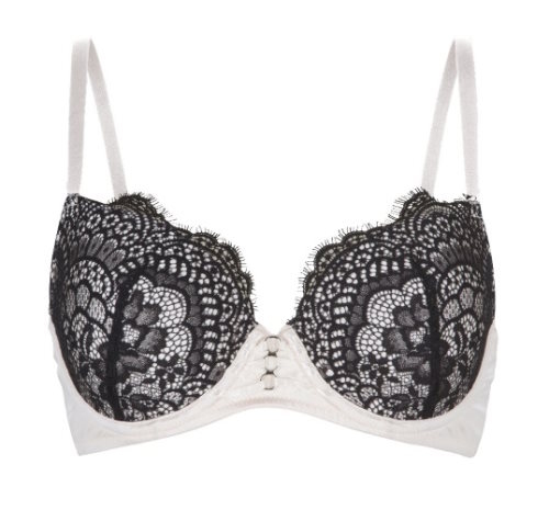 LingaDore Powder Black powder/black voorgevormde bh