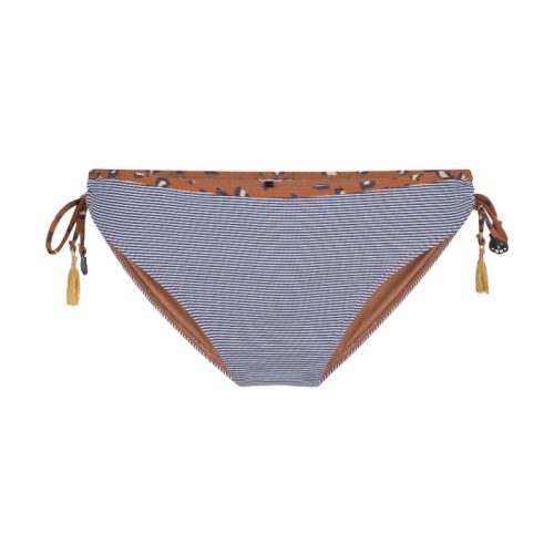 LingaDore Beach Striped Cheetah bruin/print bikini broekje