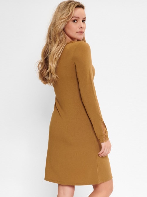 LingaDore Night Butternut Incense oker geel nachthemd