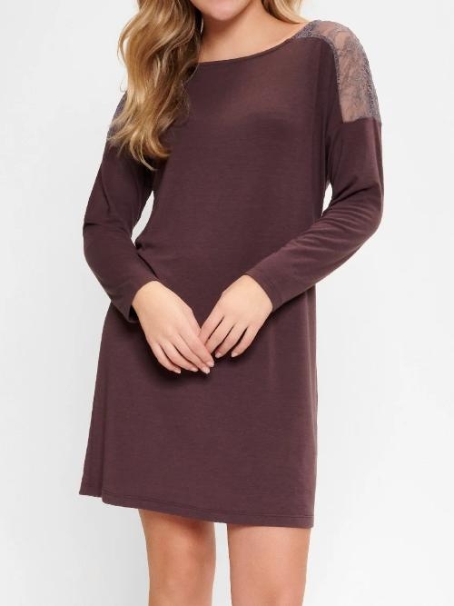LingaDore Night Butternut Incense bruin nachthemd
