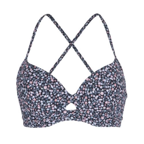 LingaDore Beach Petite Flower multicolor/print voorgevormde bikinitop