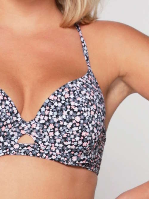 LingaDore Beach Petite Flower multicolor/print voorgevormde bikinitop