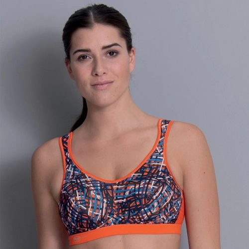 Anita Active Extreme Control oranje/print sport bh