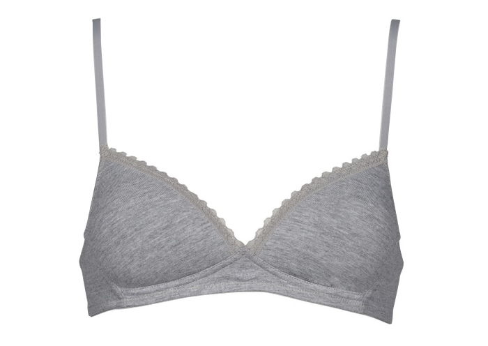 My Basic by After Eden Comfy roze/grijs wireless bh