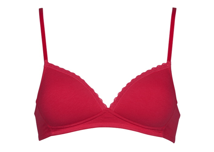 My Basic by After Eden Comfy roze/grijs wireless bh