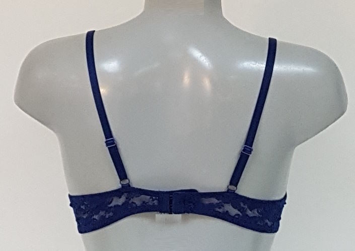 Elbrina Blossom blauw push up bh