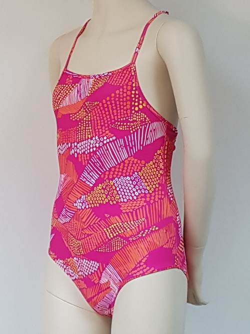 Nickey Nobel Rosa roze/print badpak
