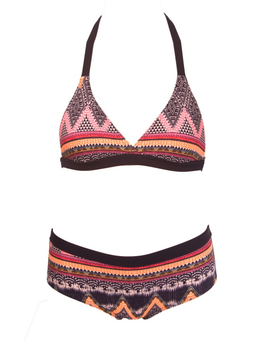 Nickey Nobel Jennifer marine blauw/print bikini set