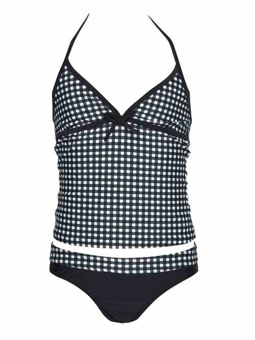 Nickey Nobel Brigitte zwart/wit tankini set