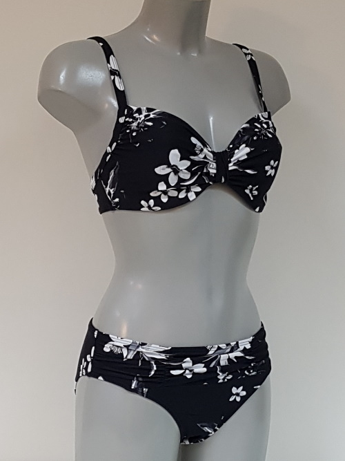 Bomain Bora bora zwart/wit bikini set