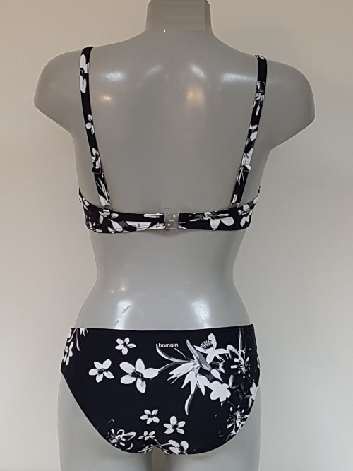 Bomain Bora bora zwart/wit bikini set