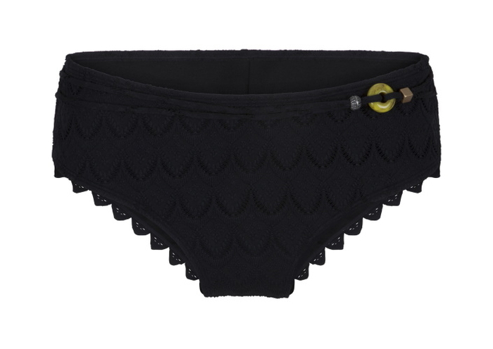 LingaDore Beach Black & White zwart bikini broekje