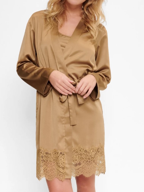 LingaDore Night Butternut koper kimono
