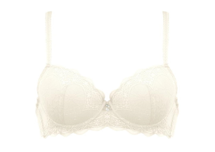 Naturana Light Lace champagne voorgevormde bh