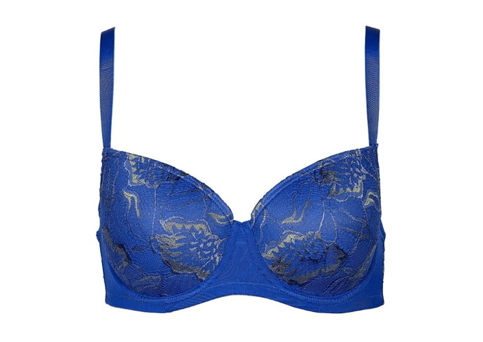 After Eden D-Cup & Up Anna blauw/lime voorgevormde bh