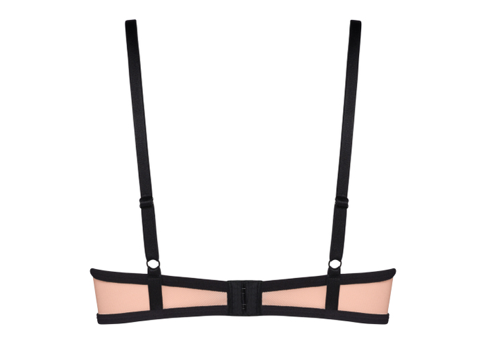 Marlies Dekkers Meringue roze/zwart voorgevormde bh