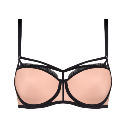 Marlies Dekkers Meringue roze/zwart voorgevormde bh