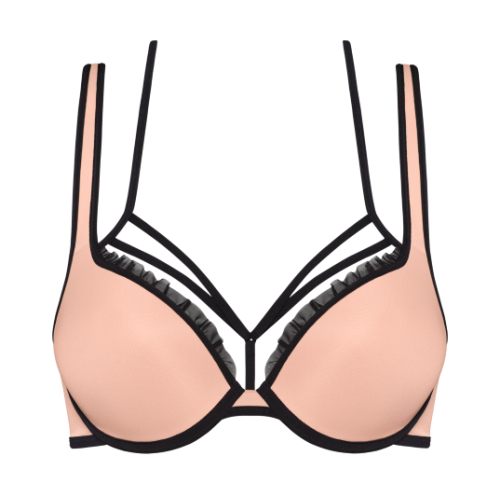 Marlies Dekkers Meringue roze/zwart push up bh