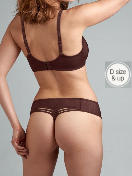 Marlies Dekkers Dame de Paris bruin/print voorgevormde bh
