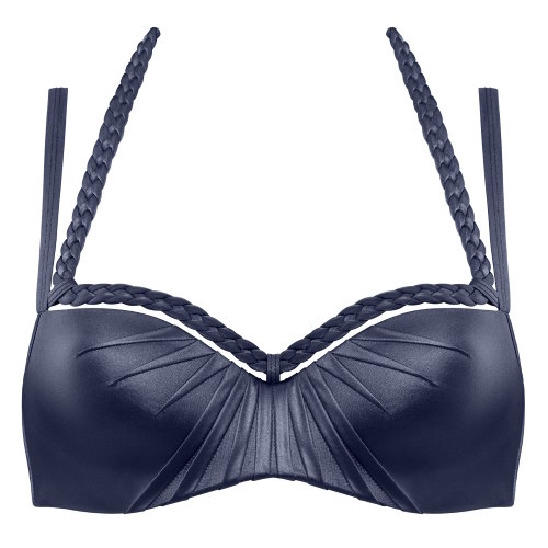 Marlies Dekkers Badmode Holi Glamour marine blauw voorgevormde bikinitop