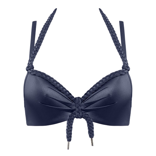 Marlies Dekkers Badmode Holi Glamour marine blauw push up bikinitop