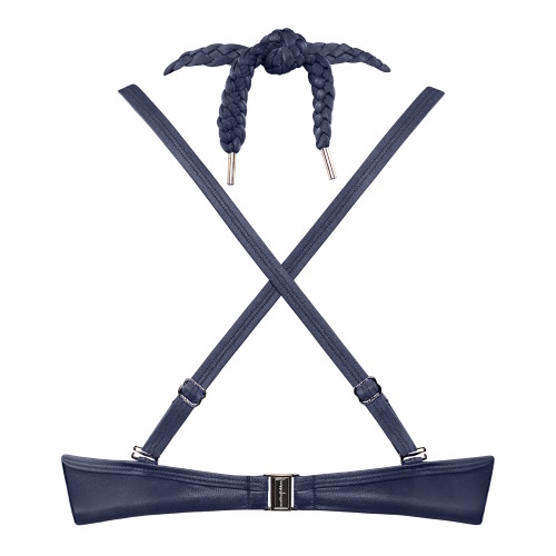 Marlies Dekkers Badmode Holi Glamour marine blauw push up bikinitop