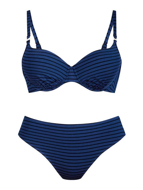 Anita Badmode LEA blauw/zwart bikini set