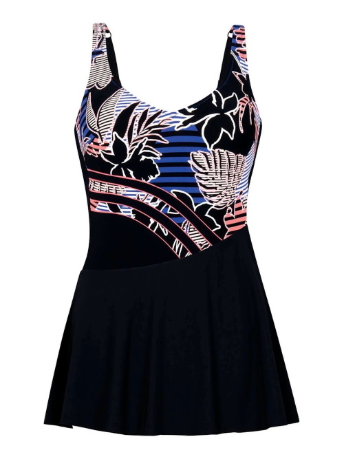 Anita Badmode Sosana zwart/print badpak